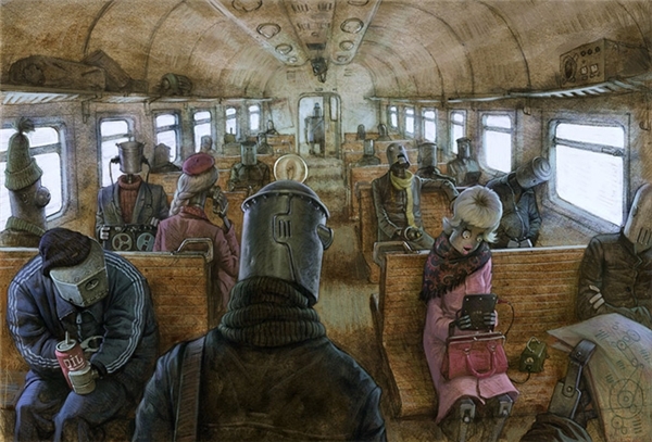 Sống trong thời đại c&ocirc;ng nghệ, ch&uacute;ng ta chỉ l&agrave; những con robot v&ocirc; hồn, v&ocirc; cảm.