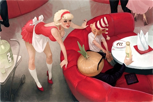 Một thế giới đầy những kẻ ngốc v&agrave; bọn dối tr&aacute;.