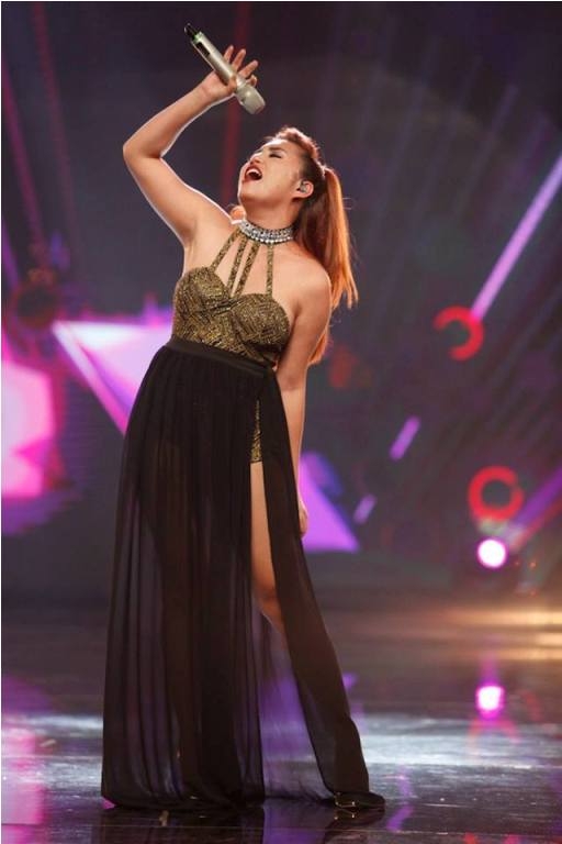 Thu Minh kh&acirc;m phục Janice Phương về giọng h&aacute;t v&agrave; khả năng tr&igrave;nh diễncủa c&ocirc;.