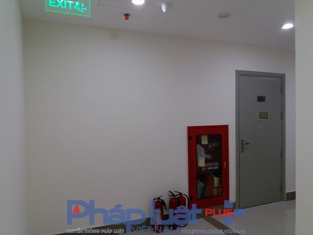 T&ograve;a nh&agrave; Diamond Flower Tower của Handico6, chưa được nghiệm thu về PCCC