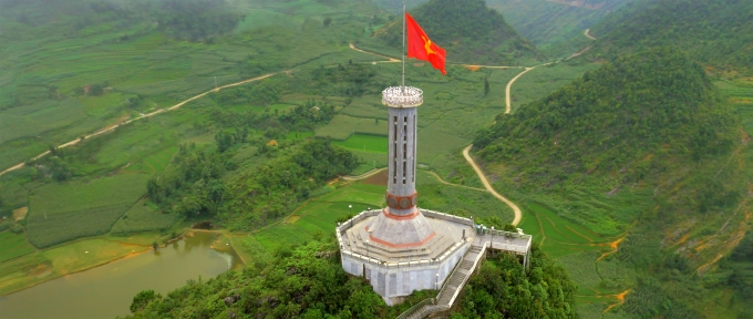 Cột cờ&nbsp;Lũng C&uacute; - H&agrave; Giang.&nbsp;