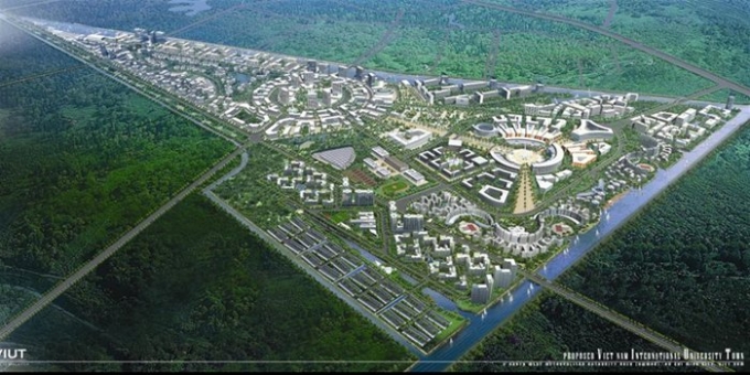 Phối cảnh dự &aacute;n 3,5 tỷ USD đang c&oacute; nguy cơ bị thu hồi. (Nguồn Internet)