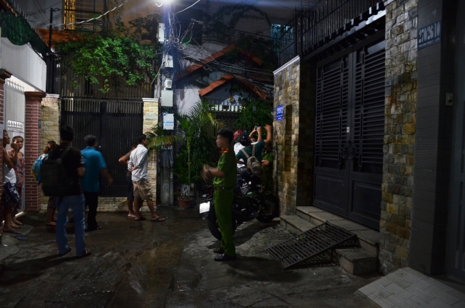 Con hẻm nơi xảy ra vụ việc