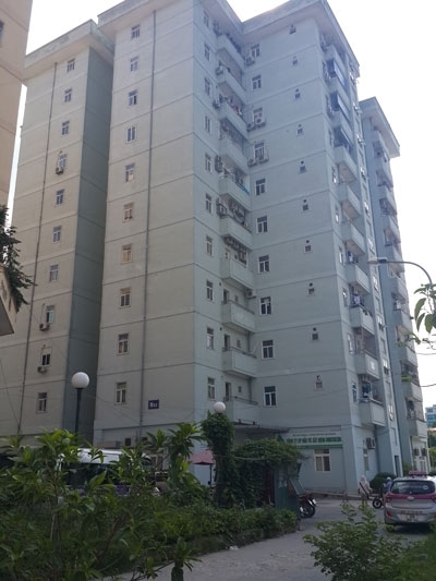 To&agrave;n cảnh chung cư NO2, L&aacute;ng Thượng.