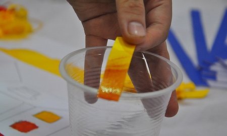 C&aacute;ch l&agrave;m giấy thử h&agrave;n the kh&aacute; đơn giản cho độ ch&iacute;nh x&aacute;c cao. Ảnh: minh họa&nbsp;