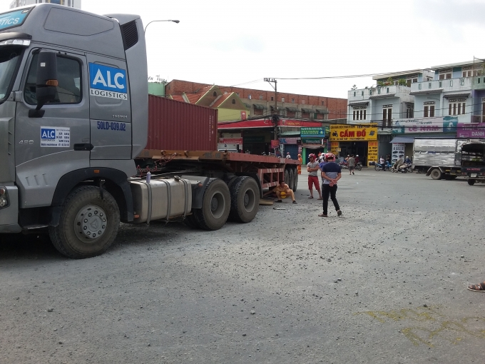 Hiện trường vụ tai nạn thương t&acirc;m