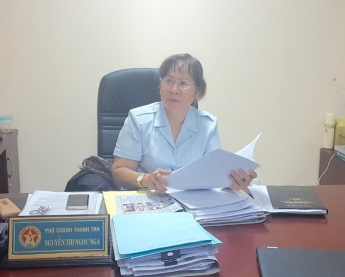 B&agrave; Nga trao đổi với Ph&aacute;p luật Plus.