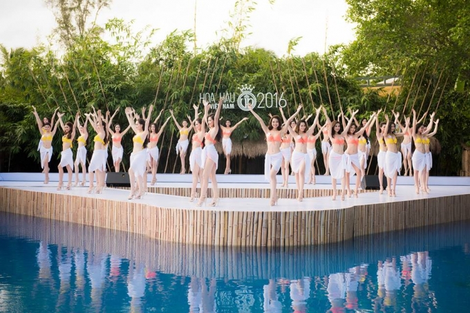 C&aacute;c th&iacute; sinh Hoa hậu Việt Nam 2016.