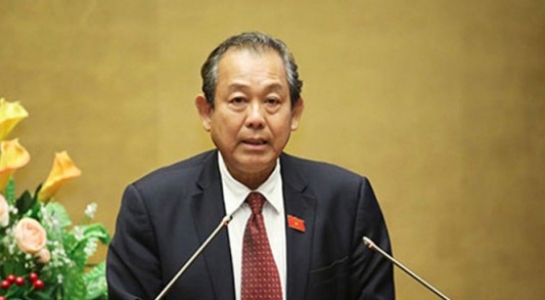 &Ocirc;ng Trương H&ograve;a B&igrave;nh được ph&acirc;n c&ocirc;ng l&agrave;m Ph&oacute; thủ tướng thường trực (ảnh Một thế giới)