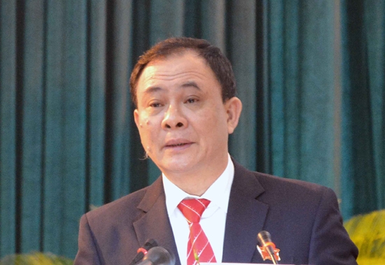 B&iacute; thư Tỉnh ủy Y&ecirc;n B&aacute;i Phạm Duy Cường.