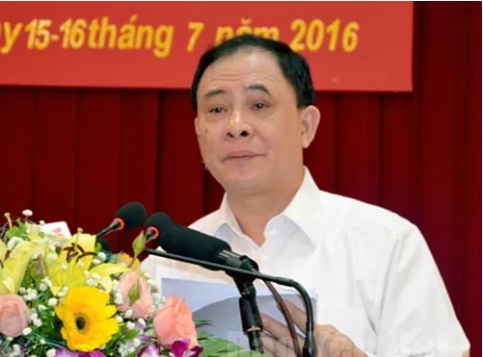 B&iacute; thư Tỉnh ủy Y&ecirc;n B&aacute;i Phạm Duy Cường tại một cuộc họp - Ảnh: B&aacute;o Y&ecirc;n B&aacute;i.