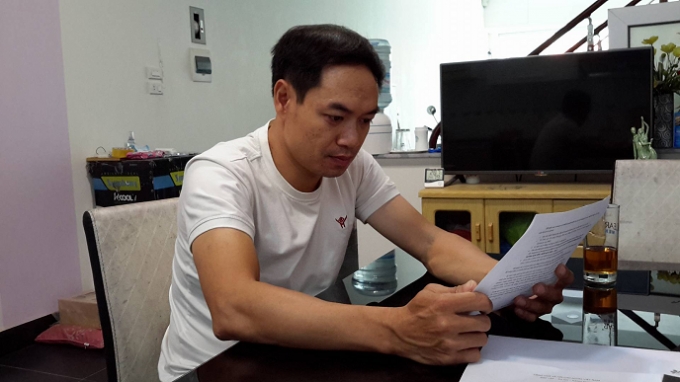 Phụ huynh Nguyễn Mạnh Cường trao đổi với ph&oacute;ng vi&ecirc;n Phapluatplus.vn