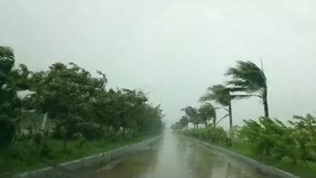 Bão số 3 đi vào đất liền các tỉnh Hải Phòng và Thái Bình, giật cấp 10-12