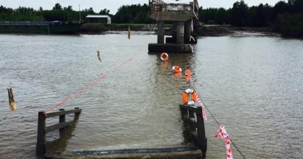 Cà Mau: Nguyên nhân sập cầu Ô Rô đã được xác định