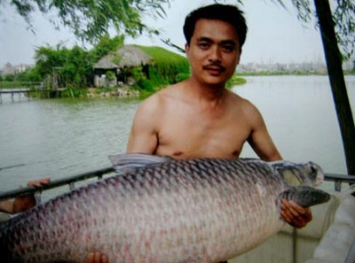 Chuy&ecirc;n gia săn c&aacute; khủng Hồ T&acirc;y v&agrave; chuyện bắt trắm đen 2,5 tạ ở Việt Tr&igrave;