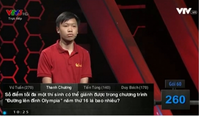 Nhà Vô địch Olympia 2016: “Mọi người rất tự hào về em...!”