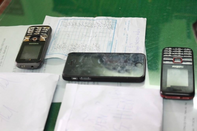 Tang vật cơ quan c&ocirc;ng an thu giữ.