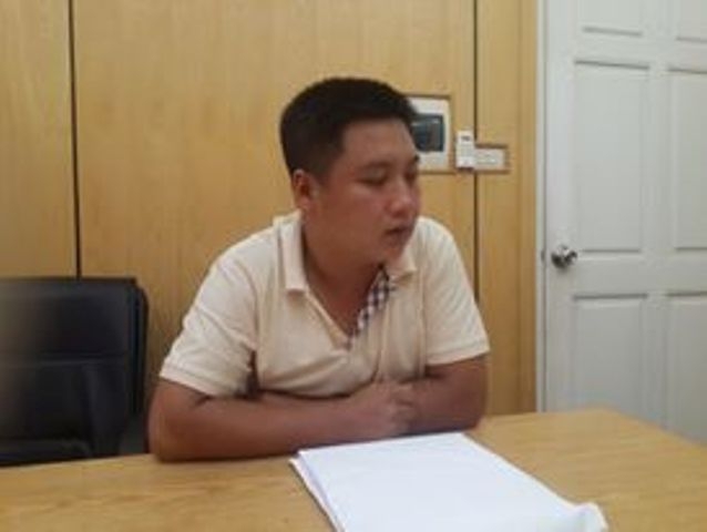 Anh L&ecirc; Trọng Nghĩa được tại ngoại tr&igrave;nh b&agrave;y về nội dung kh&aacute;ng c&aacute;o