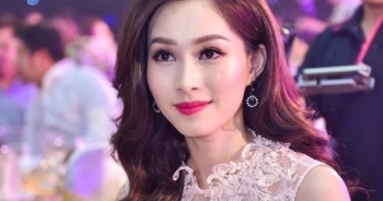 Đặng Thu Thảo rạng rỡ trong tiệc trước chung kết HHVN