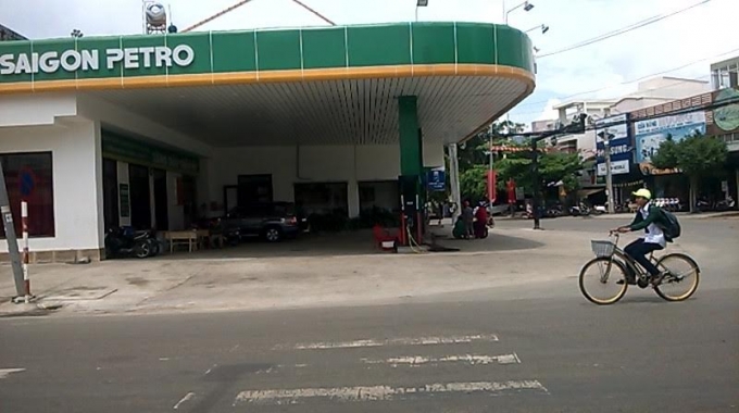 Khu vực đường Thống Nhất, chỗ &ocirc;ng Phong v&agrave; con bị bắt c&oacute;c.