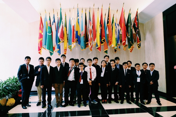 Đo&agrave;n học sinh đầu ti&ecirc;n thăm Ph&aacute;i đo&agrave;n Ngoại giao Việt Nam tại Li&ecirc;n Hợp Quốc