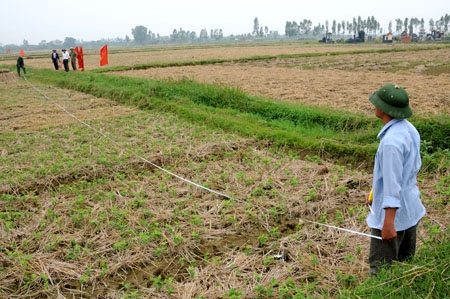 D&acirc;n bức x&uacute;c v&igrave; dồn điền đổi thửa thiếu minh bạch. Ảnh minh họa