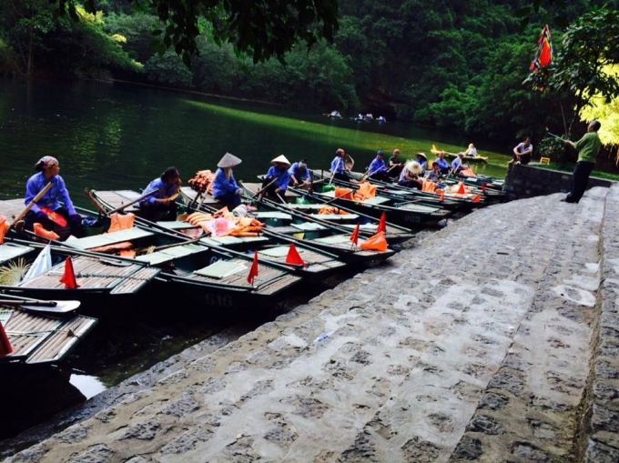 Khung cảnh y&ecirc;n b&igrave;nh như vậy chỉ c&oacute; thể thấy ở Tr&agrave;ng An.