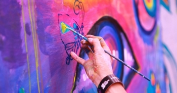 Chất lừ với nghệ thuật đường phố Graffiti Festival 2016