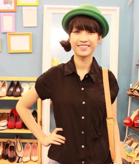 H&igrave;nh ảnh ng&agrave;y xưa khiến nhiều người ho&agrave;i nghi rằng t&acirc;n Hoa hậu đ&atilde; từng tr&ugrave;ng tu nhan sắc.