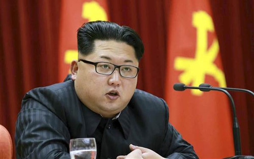 Nh&agrave; l&atilde;nh đạo Triều Ti&ecirc;n Kim Jong-un.