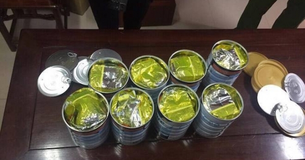 Đóng 8kg ma túy đá vào hộp sữa để vận chuyển từ Lào về Việt Nam tiêu thụ