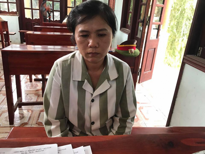 Phạm nh&acirc;n N&ocirc;ng Thị Hường t&acirc;m sự với ph&oacute;ng vi&ecirc;n.