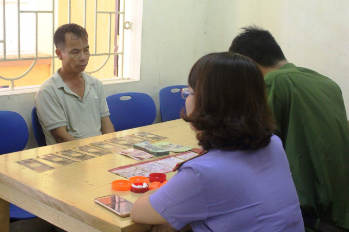 Nguyễn Văn Mười tại cơ quan điều tra.