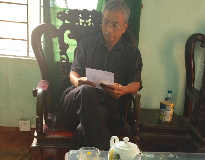 &Ocirc;ng Nguyễn Văn Hưng, PCT x&atilde; Chu Phan bị c&aacute;ch chức v&igrave; sử dụng bằng Đại học giả.