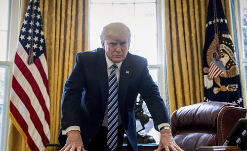 Tổng thống Mỹ Donald Trump. (Ảnh: AP)