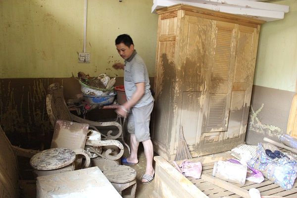 Những đồ đạc c&ograve;n lại trong nh&agrave; anh Nọi.