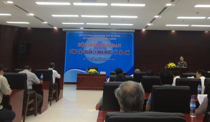 C&ocirc;ng t&aacute;c giao ban quản l&yacute; nh&agrave; nước trong lĩnh vực b&aacute;o ch&iacute; tại TP Đ&agrave; Nẵng.