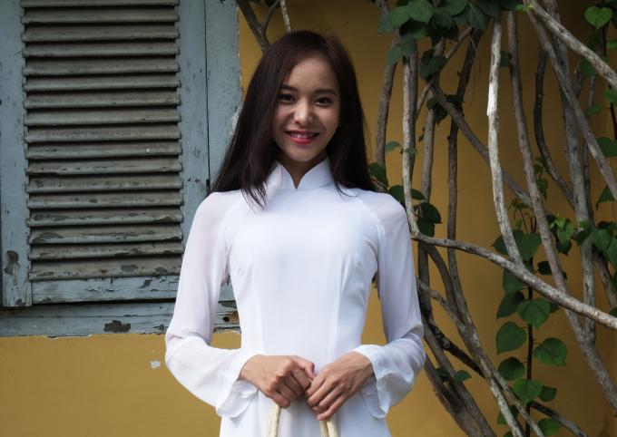 C&ocirc; g&aacute;i cao 183cm c&ugrave;ng ước mơ trở th&agrave;nh nữ ho&agrave;ng sắc đẹp của Hoa Hậu Ho&agrave;n Vũ Việt Nam