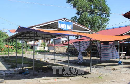 Một g&oacute;c chợ đầu mối Bắc Sơn.