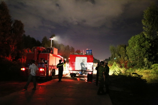 Cảnh s&aacute;t PCCC TP Đ&agrave; Nẵng li&ecirc;n tiếp chống