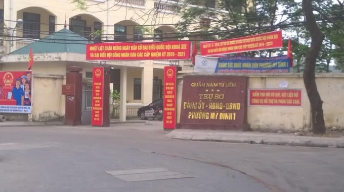 Trụ sở Đảng uỷ - HĐND - UBND phường Mỹ Đ&igrave;nh 1.