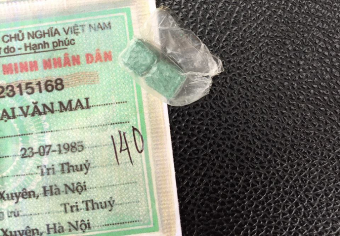 Tang vật thư giữ từ Lại Văn Mai.