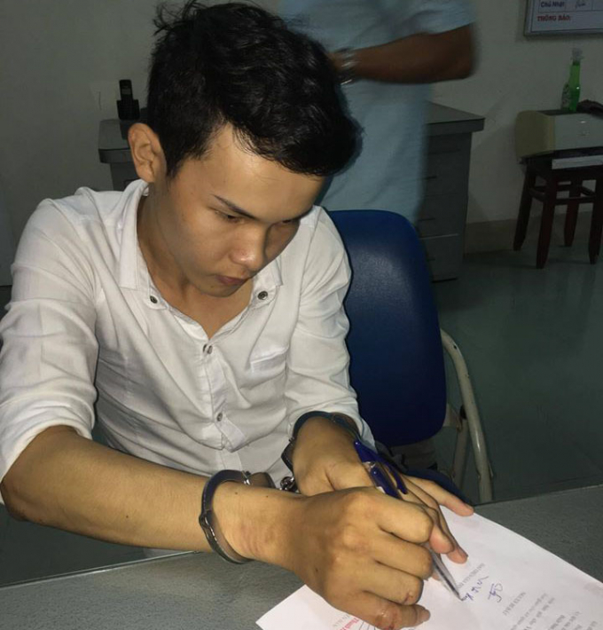 Nghi phạm V&otilde; Văn Ho&agrave;ng.