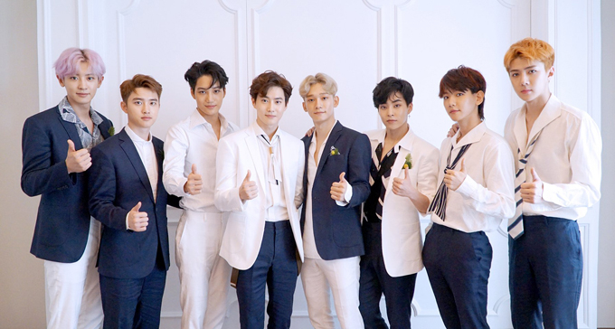 Nh&oacute;m nhạc H&agrave;n Quốc nổi tiếng EXO cũng tham dự&nbsp;Asia Song Festival năm nay.