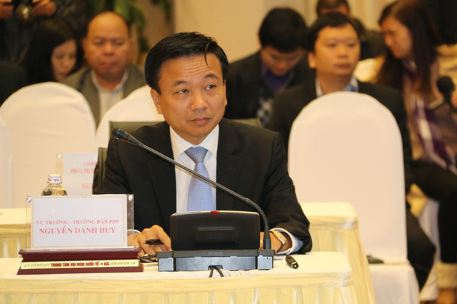 &Ocirc;ng Nguyễn Danh Huy - Vụ trưởng, Trưởng ban Quản l&yacute; c&aacute;c dự &aacute;n Đối t&aacute;c c&ocirc;ng-tư, Bộ GTVT