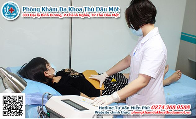 Trang thiết bị thăm kh&aacute;m hiện đại v&agrave; ti&ecirc;n tiến.