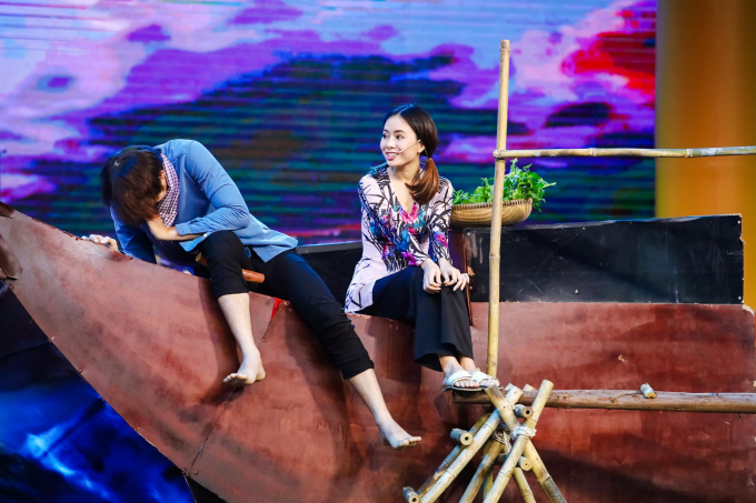 Việt Hương, Ph&uacute; Qu&yacute; tranh nhau t&agrave;i trợ Chuồn Chuồn Giấy v&agrave;o chung kết