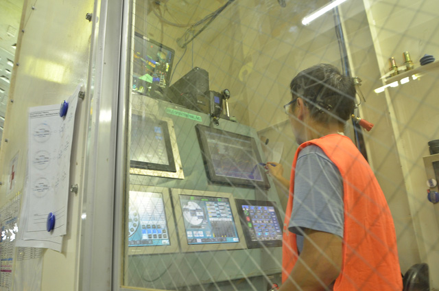 Trung t&acirc;m điều khiển m&aacute;y đ&agrave;o TBM.