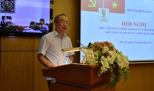 L&agrave;m r&otilde; nhiều nội dung li&ecirc;n quan đến nhiệm vụ của Bộ, ng&agrave;nh Tư ph&aacute;p