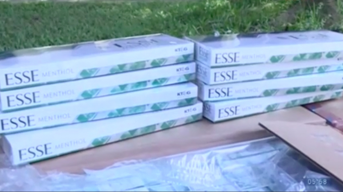 Tang vật thu được của Thắng đang vận chuyển đi ti&ecirc;u thụ.